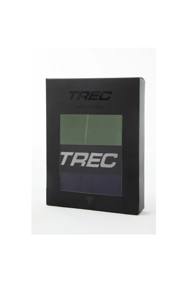 Trec Wear Boxer Shorts 190 Khaki-Navy - 2pak bokserek męskich