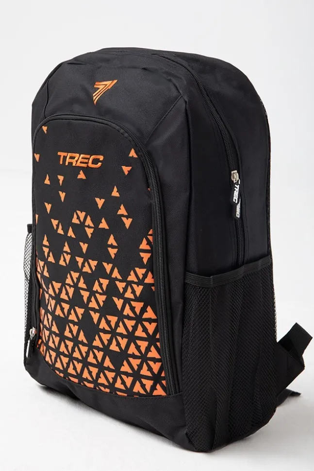 Trec Wear Czarno-pomarańczowy plecak GYM & STREET BACKPACK 006 BLACK & ORANGE