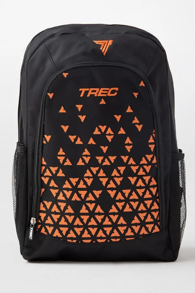 Trec Wear Czarno-pomarańczowy plecak GYM & STREET BACKPACK 006 BLACK & ORANGE