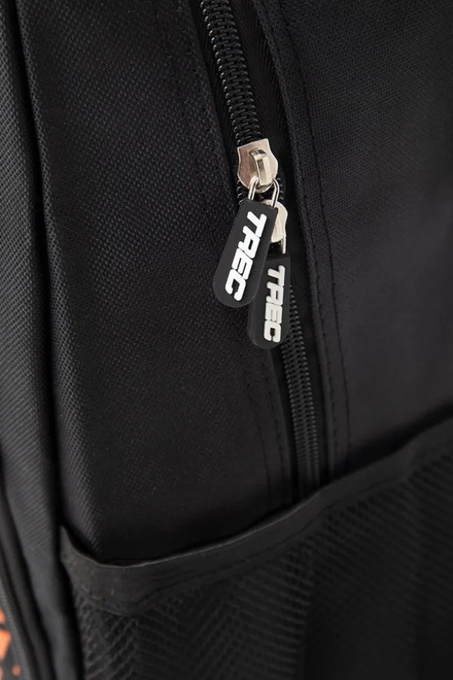 Trec Wear Czarno-pomarańczowy plecak GYM & STREET BACKPACK 006 BLACK & ORANGE