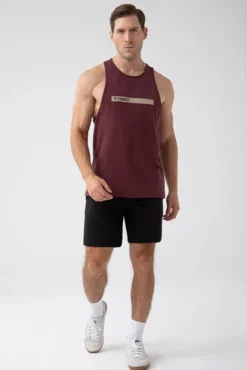 Trec Wear NOWOŚĆ Bordowy tank top męski TW BASIC TANK TOP 181 M BURGUNDY
