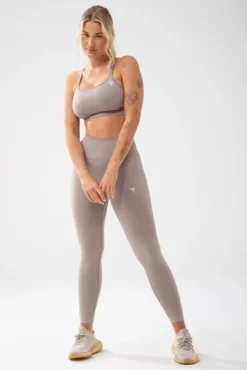 Trec Wear Trecgirl Sport Bra 160 GREY - szary stanik sportowy