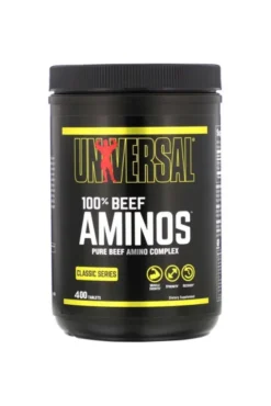 Universal Beef Aminos - aminokwasy na bazie białek wołowych - 400tab.